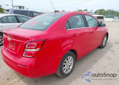 2017 Chevrolet Sonic Lt from USA, damaged, VIN 1G1JD5SG2H4119584